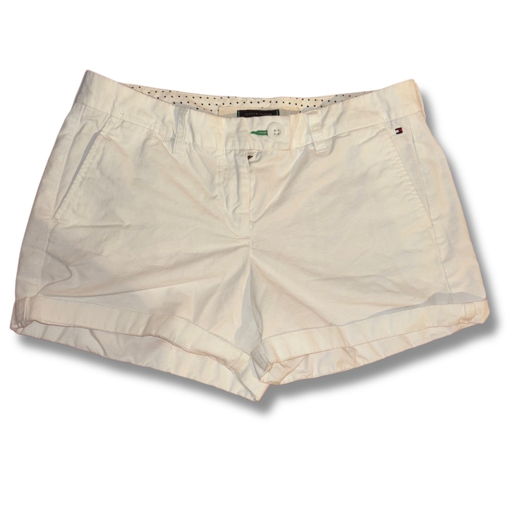 Tommy Hilfiger Y2K Women's White Shorts, Size 8